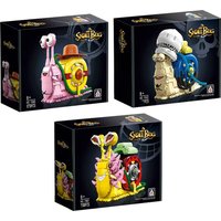 IN STOCK 1590 1591 1592 MOC Popular Anime Den Den Mushi Building Blocks Assembling Bricks Toys for Boys Christmas Gift Sets