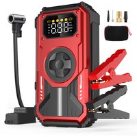 Eigotrav PD-270 5-in-1 Auto-Starthilfe 150PSI Luftkompressor 12000mAh Powerbank 20000A Startgerät Digitaler Reifenfüller
