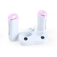 2 in 1 Depilatory Wax Heater Epilator Cartridge Wax Roller Base Roll On Waxing Supply Refillable Hair Removal Wax-melt Machine
