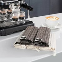 Coffee Bar Square Cleaning Towels Barista Cloth, Espresso Coffee Cleaning Accessories Soft Absorbent Kitchen Accessories