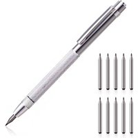 Diamond Scribing Pen Tungsten Carbide Tip Carbide Engraving Pen Tungsten Carbide Nib Stylus Pen For Glass Ceramic Metal Marking