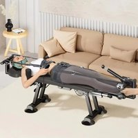 2026 Electric Cervical Lumbar Spine Traction Trainer Home Fitness Equipment Leg Stretching Machine for Back Pain Relief