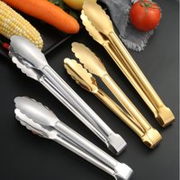 Stainless steel thick plum clip food clip outdoor barbecue food clip home bread roast steak clip