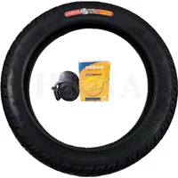 AliExpress NONE Electric Vehicle Tire 16x2.50 Electric Bicycle 16 * 2.50 Thickened Stab Proof Tire Outer Tube Inner Tube