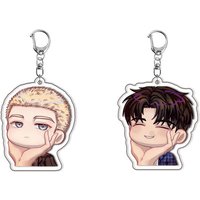 Shut Line Jake Shin Acrylic Manwha Keychain Pendant Jewelry Animation Related Product Key Chain Friend Gift Bag Charms Souvenir