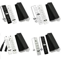 Fourth Wing bookmark - cool page markers, packaged in a black premium gift box (2-piece set).