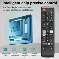BN59-01315J Replacement Remote Control, Compatible with Samsung LCD LED HDTV 3D Smart TVs