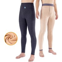 Thermal Underwear Men Winter Clothes Fleece Keep Warm Leggings Soft Underpants Also Can Sleepwear