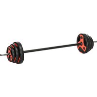 PINGGO adjustable barbell combination with unique anti slip settings, wrapped in PU to ensure safety, suitable for home gyms