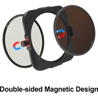 Kase Armour Magnetic 100mm Square Filter Holder System for 67/72/77/82mm Camera Lens & Lee Haida 100x100mm 100x150mm Filter