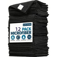 30x30cm Super Absorbent Microfiber Car Wash Towel - Scratch-Free Cleaning Cloth Suitable for Cars Home and Kitchen