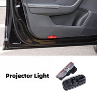 2Pcs For SKODA Accessories Superb VRS 2 MK2 Superb 3 2010 2012 2021 2015 2017 2009-2018 Led Car Door Projector Courtesy Lamp