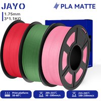 JAYO 3D Printer Filament PLA Matte 1.75MM Neatly Wound 3D Filament PLA 1.1KG Smooth Matte Finish 3D Printing Materials image 4