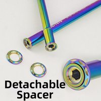 AliExpress NONE Ultralight 34g Thru Axle 7075 Aluminum Alloy For Giant For TCR For Propel Revolt Langma Liv Road Bike Hub Skewer Cycling Parts