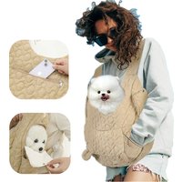 Dog Backpack and Cat Backpack Soft cotton Extra Large Capacity Pet Chest Bag Dog and Cat Outdoor Portable Bag