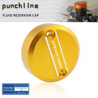 For Scrambler 1200 XC 1200XE Speed Twin 1200 Thruxton 1200 1200R Front Brake Fluid Reservoir Cap Cover