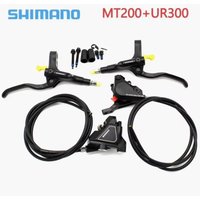 AliExpress Shimano SHIMANO BR-UR300 Brake Lever BL-MT200 w/Cable UR300 Flat Mount Brake Road Bike Hydraulic Disc Brake Left front Right Rear