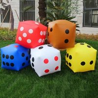 Interessante aufblasbare Ballonwürfel, aufblasbarer Würfel, große Würfel, Spielzeug, Party-Aktivitäten, Zubehör für Sport und Spiel im Innen- und Auße