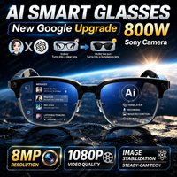 2026 New 4K HD 800W Camera Smart AI Glasses Video Photo Recognition AI Translation Chat GPT Hands-Free Calling Smart Sunglasses