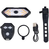 AliExpress NONE Bike Turn Signal Rear Light Remote Bicycle Lights LED USB Rechargeable Bicycle Lamp Bike Wireless Warning Tail Light