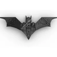 710pcs Technical Super Heroes Series Batwing Batmobile Moc Building Blocks Model Bricks Toys For Children Boys Festival Gifts