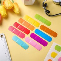 10pcs Candy Color Band Aid Kawaii Wound Plasters For Children Kids Heel Patch First Aid Strips Adhesive Dressing Woundplast
