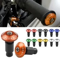 AliExpress NONE Motorcycle Handle Bar End Cap Counterweight Plug Slider Metal Handlebar Motor Bike Grips Cap Anti Vibration Plug Accessories