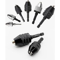 Bohrfutter Keyless Schraubendreher Schlagschrauber Adapter Elektrische Micro Motor Klemme Mini Chuck Fixture Hex Schaft Bohrer Bits Adapter