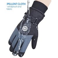 AliExpress WRELS Winter Ski Gloves Windproof Thickened Fleece Lined Gloves Men Women Touchscreen Thermal Waterproof Motocycle Cycling Gloves