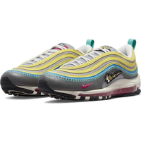 Nike Air Max 97 SE “air sprung” Retro Durable Breathable Low-Top Casual Running Shoes Men's Gray/Yellow DH4759-001