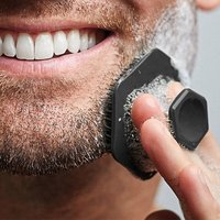 Men Shaving Beard Brush For Cleaning Barber Tool Silicon Moustache Comb Brushes Facial Massage Skin Care