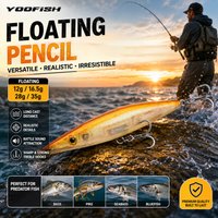 Floating Fishing Lure 12g 16.5g 28g 35g 90mm 110mm 130mm 150mm Atificial Long Casting Stickbait Topwater Fishing Lures
