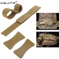 Wires Cable Management Kits Molle Storage Strap Electronic Communication Cable Hook Loop Organizer For Tactical Vest Helmet