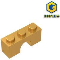 Gobricks GDS-682 BRICK W.BOW 1X3 - 1x3 Arch brick compatible with lego 4490 children's DIY Educational Building Blocks Technical