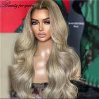 Hot Sale Body Wave 13x4 Transparent Lace Front Human Hair Wigs High Quality Woman Cosplay Fashion Style 2026 180% Density