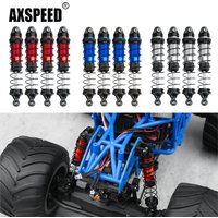 AXSPEED 1Set Aluminum Alloy Oil Shock Absorbers for 1/18 Losi Mini LMT 4X4 Monster Truck Upgrade Parts