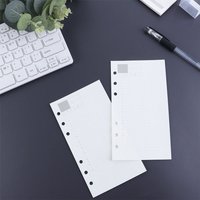 Weekly Dot A5 A6 A7 Spiral Binder Daily Planner 45 Sheets Notebook Refill Loose Leaf Inner Page Binder Inside Page Paper Refill