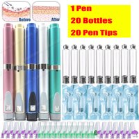 Medical Aesthetics Magic Pen Tattoo Pen 20Pcs Disposable 3ml Empty Cassette Bottle for Lilly Insulin Cartridges Injection Pen