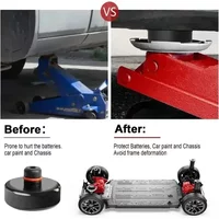 1/4Pcs Car Rubber Lifting Jack Pad For Tesla Model 3 Y S X Jack Protection Mat Anti-Slip Tool Chassis Vehicle Lifting Cushion