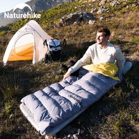 Naturehike CW400 Lightweight Sleeping Bag Duck Down Adult Outdoor Camping Sleeping Bag With Compression Bag Portable Waterproof