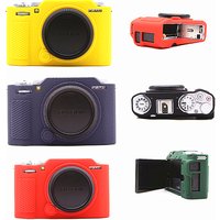 X-M5 Silicone Case Body Cover Soft Protector Frame Skin for Fujifilm XM5 Mirrorless Camera