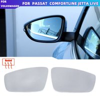For VW Volkswagen Passat B7 2010-2015 CC EOS Jetta MK6 Beetle Scirocco 2008-2018 Side Wing Mirror Glass Heated