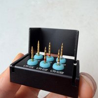 Dental Preparation Bur BOPT Vertical Dental Preparation Restoration Kit Full Crown Restoration Dental Tools FG7906 TOBOOM