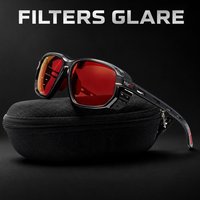 AliExpress NONE Polarized Fishing Sunglasses Men UV400 Anti Glare Sports Eyewear Protective Foam Pad Outdoor Fishing Cycling Hiking Glasses