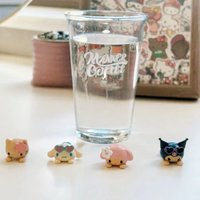 New Product In Stock Swimsuit Cup Hangers Second Batch Of Blind Boxes Black Leather Kt Cat And Cinnamon Dog Cups Holiday Gift