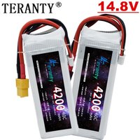 Lipo Battery 14.8V 4200mAh 60C Max 80C For RC Quadcopter Truck Drone parts battery 14.8 V 4S Lipo T XT60 XT90 EC5 Connector