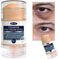 50g Ceramide Firming Eye Cream Stick, Moisturizes the Eye Area, Instantly Tightens, Suitable for the Face, Neck, and Eye Area, and Is Effective in Reducing the Appearance of Wrinkles, Dark Circles,