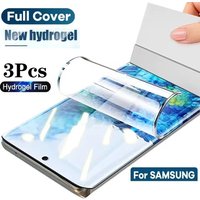 3Pcs Hydrogel Film For Samsung Note 20 10 9 8 Plus Ultra Screen Protector