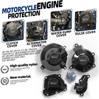 Pour YZF-R9 & MT-09 ATM 2025, MT-09/SP, FZ-09, Tracer/GT + & Scrambler 2021-2025 – Couvercle d'alternateur et d'embrayage à impulsion de pompe à eau