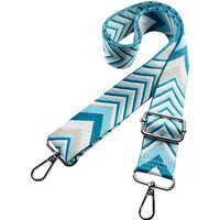 1 Piece 1.50inch Wide Adjustable Handbag Purse Strap Replacement Crossbody Shoulder Strap Arrow Pattern Jacquarded Strap